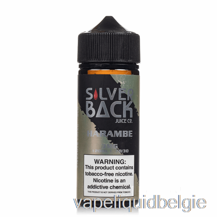 Vape Smaken Harambe - Silverback Juice Co. - 120 Ml 0 Mg